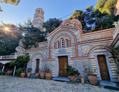 Klasztor św. Jerzego w wąwozie Selinari - punkt wycieczki fakultatywnej na Spinalongę