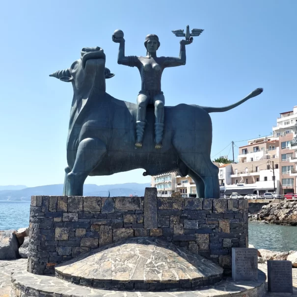 Pomnik Porwanie Europy w Agios Nikolaos