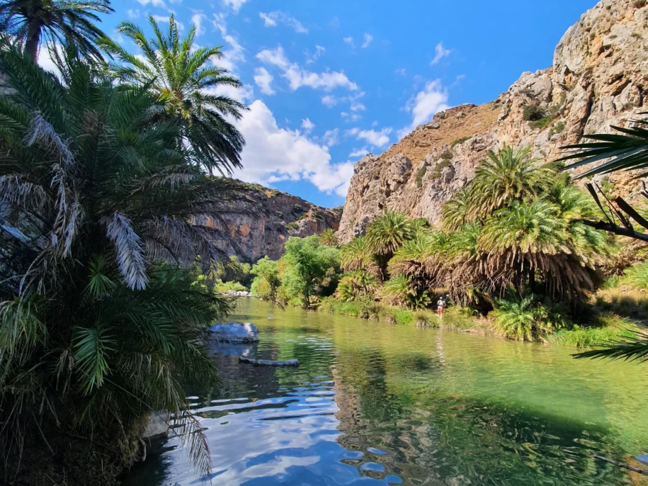 Preveli - rzeka Megalopotamos - wycieczka Preveli i Rethymno