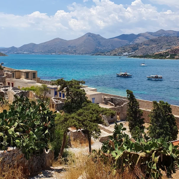 Spinalonga - widok z wyspy - punkt wycieczki fakultatywnej Wycieczka Spinalonga i Agios Nikolaos Premium