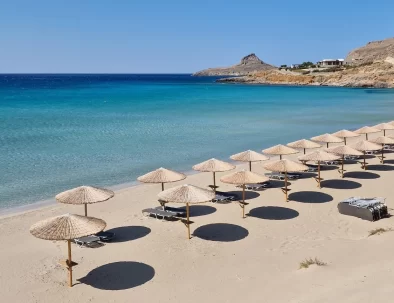 Plaża w Xerokampos - Magiczny Wschód Krety