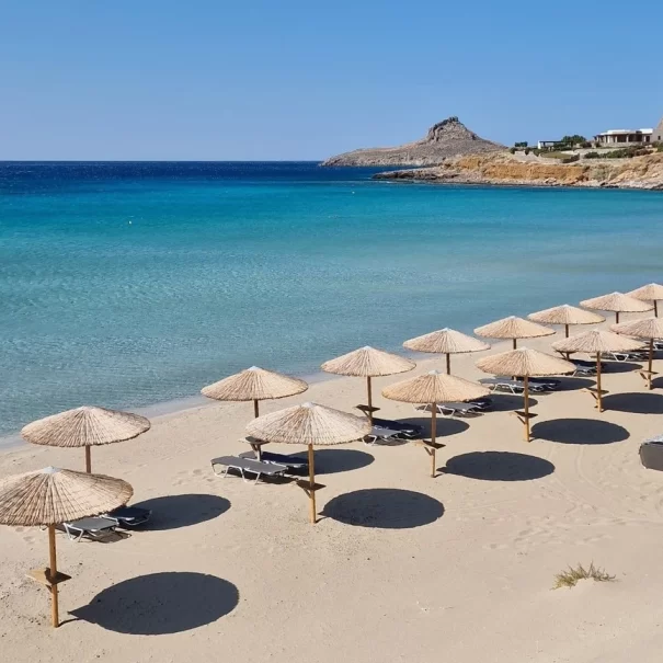 Plaża w Xerokampos - Magiczny Wschód Krety